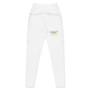 Leggings with pockets "PLAY HARD, WIN EASY 2"