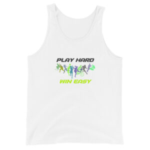 Men's Tank Top "PLAY HARD, WIN EASY"
