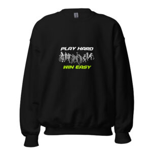 Unisex Sweatshirt "PLAY HARD, WIN EASY 2"
