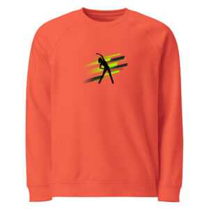 Unisex organic raglan sweatshirt "Active Stretch"