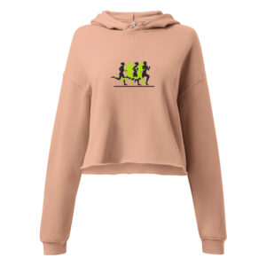 Crop Hoodie "Run Squad"