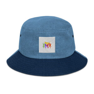 Denim bucket hat