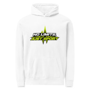 Unisex garment-dyed hoodie