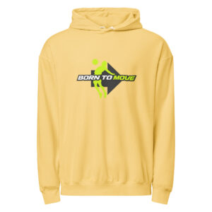 Unisex garment-dyed lightweight hoodie