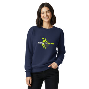 Unisex garment-dyed sweatshirt