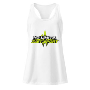 Women’s fitted racerback tank top